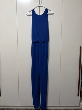 Zara Cobalt Blue Sleeveless Jumpsuit